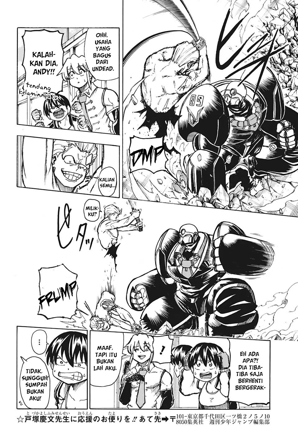 Undead Unluck chapter 2